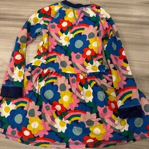 Mini Boden Blue and Red Dress